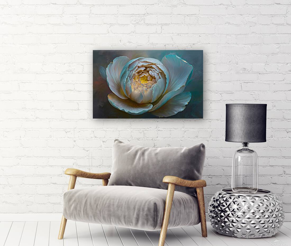 abstract oil painting that captures the essence of flowers  50 Reproduction