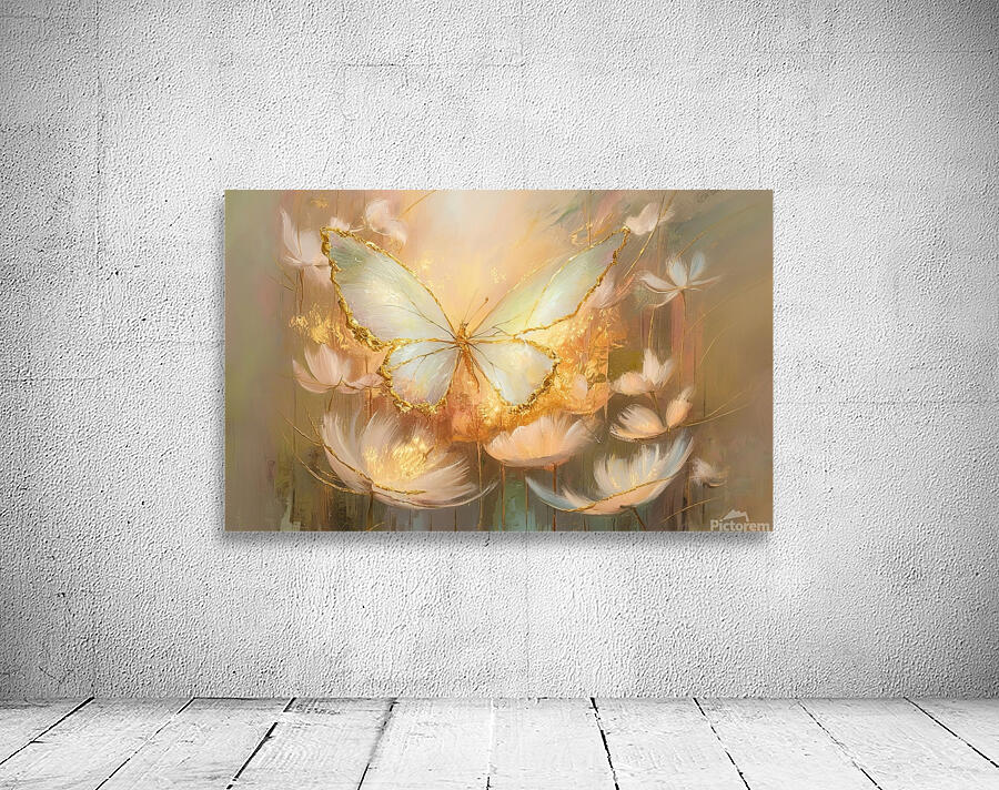 flower and butterfly 88 Wall Preview