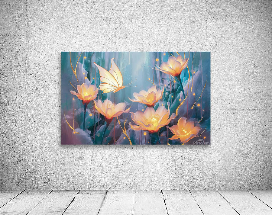 captures the essence of flowers  68 Wall Preview