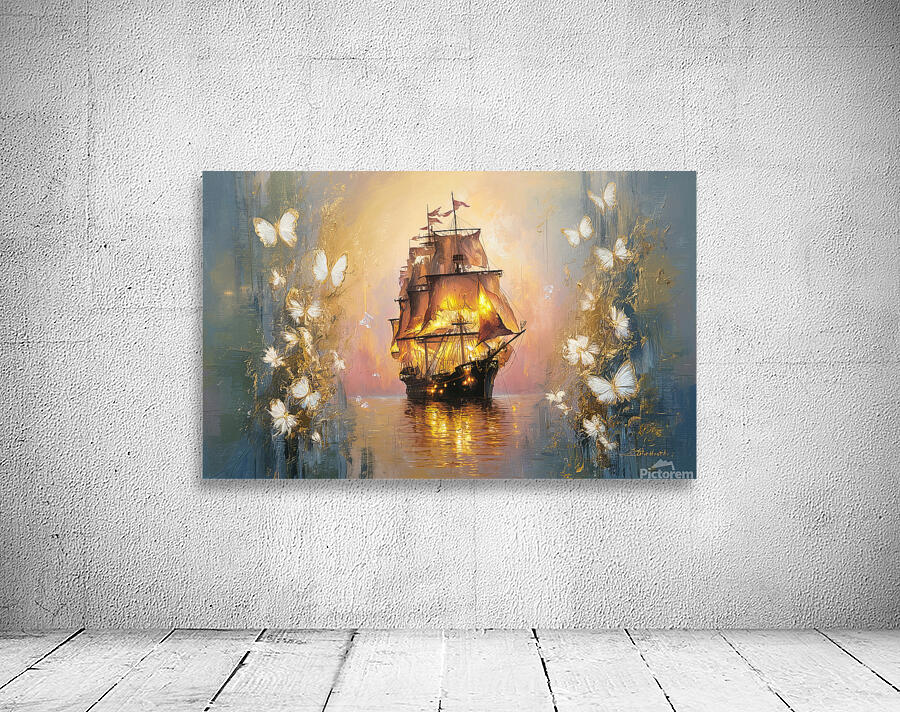 abstract oil painting that captures the essence of flowers  17 Wall Preview