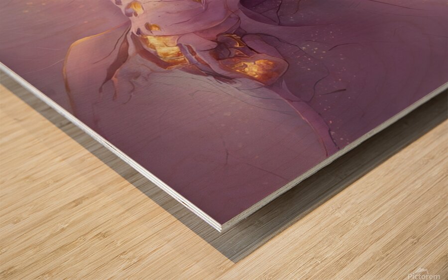 w flower 167 Wood print