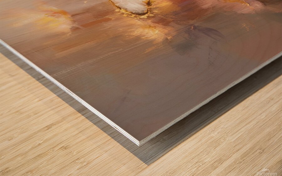 w flower 183 Wood print