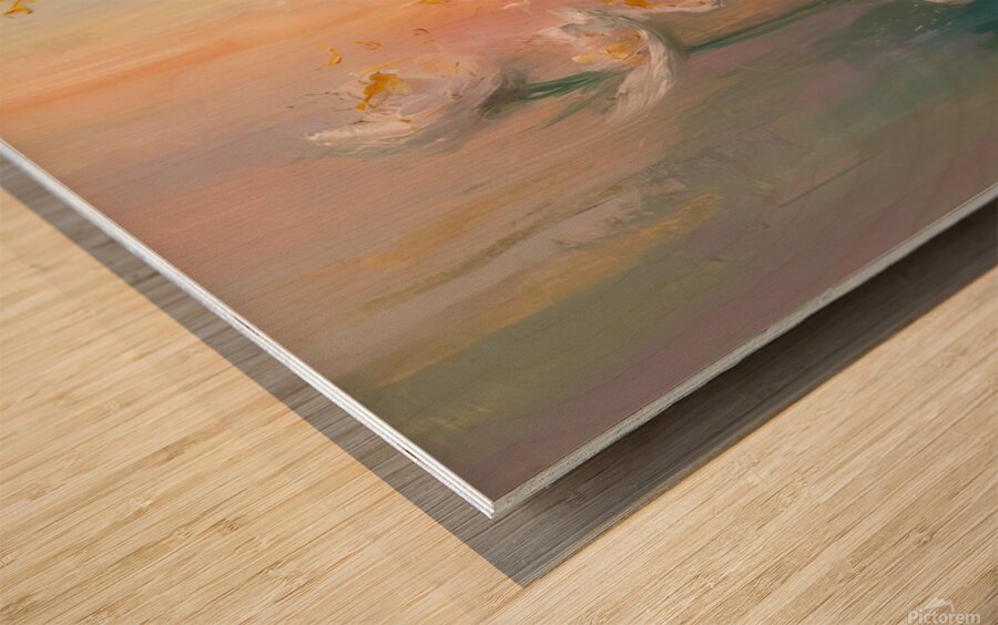 w flower 173 Wood print