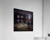 Rabbit Man Selfie  Acrylic Print