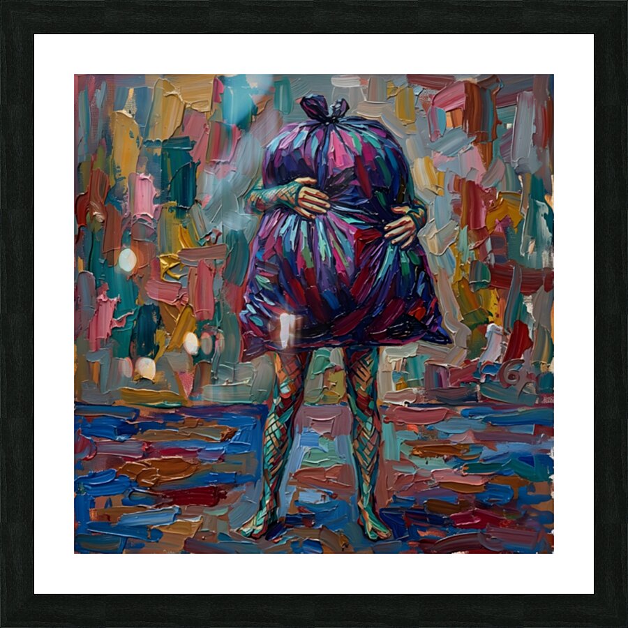 Trash Bag Person  by Giovanni Tilotta