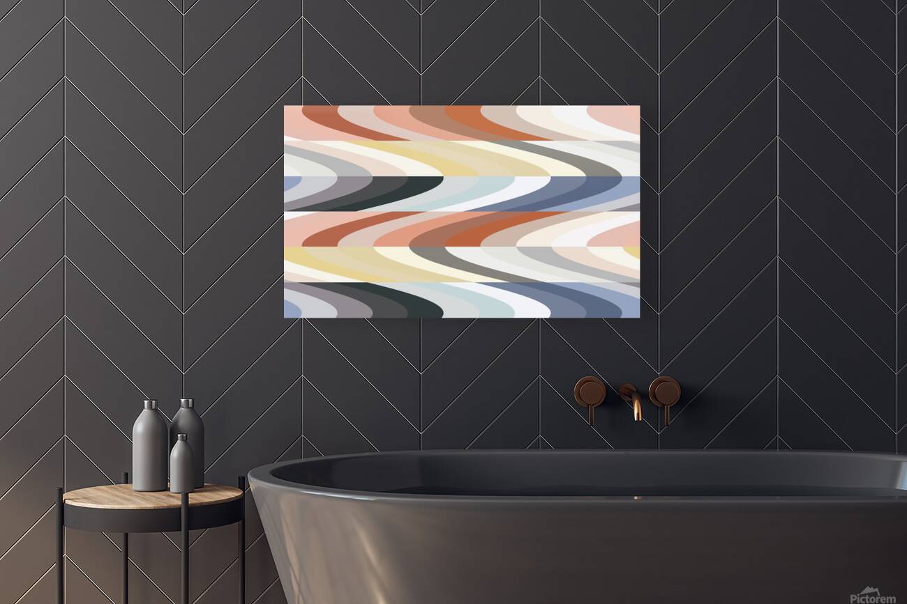 Pantone Waves Reproduction