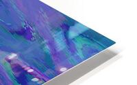 BluePurpleGreen Waves HD Metal print