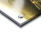 Serenity of a lake on a misty morning Acrylic print