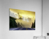 Algonquin Park Sunrise Impression acrylique