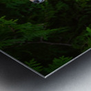 Fox in nature s embrace Metal print