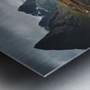 The Mountains Call Metal print