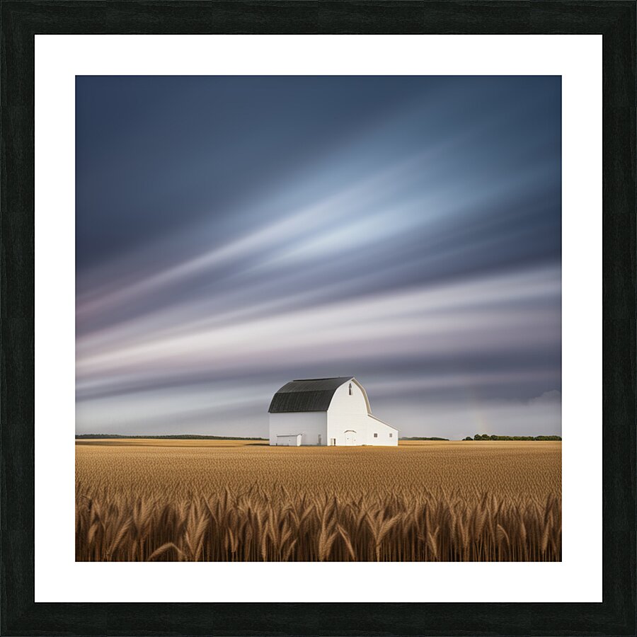 In the heart of the countryside Picture Frame print