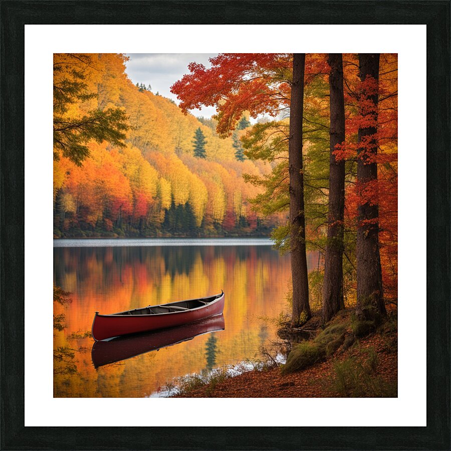 Autumns Display Picture Frame print
