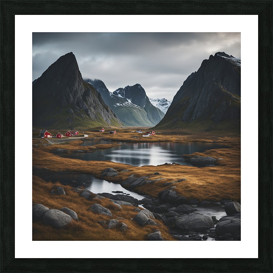 The Mountains Call Picture Frame print