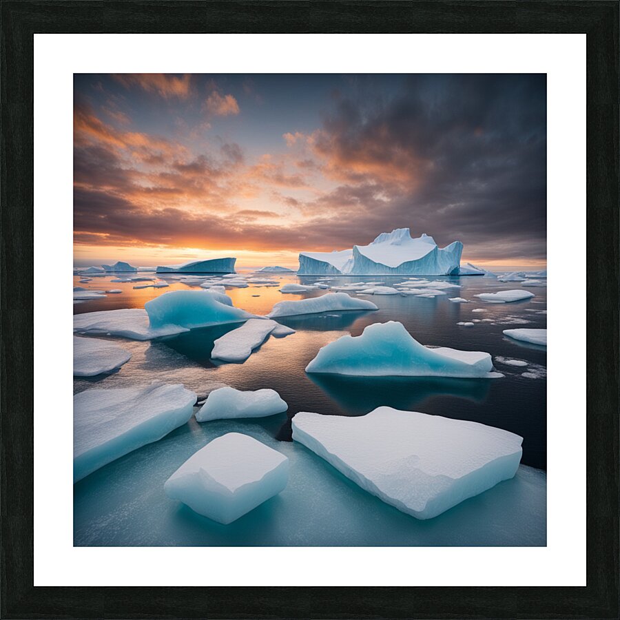 Iceberg Impression et Cadre photo