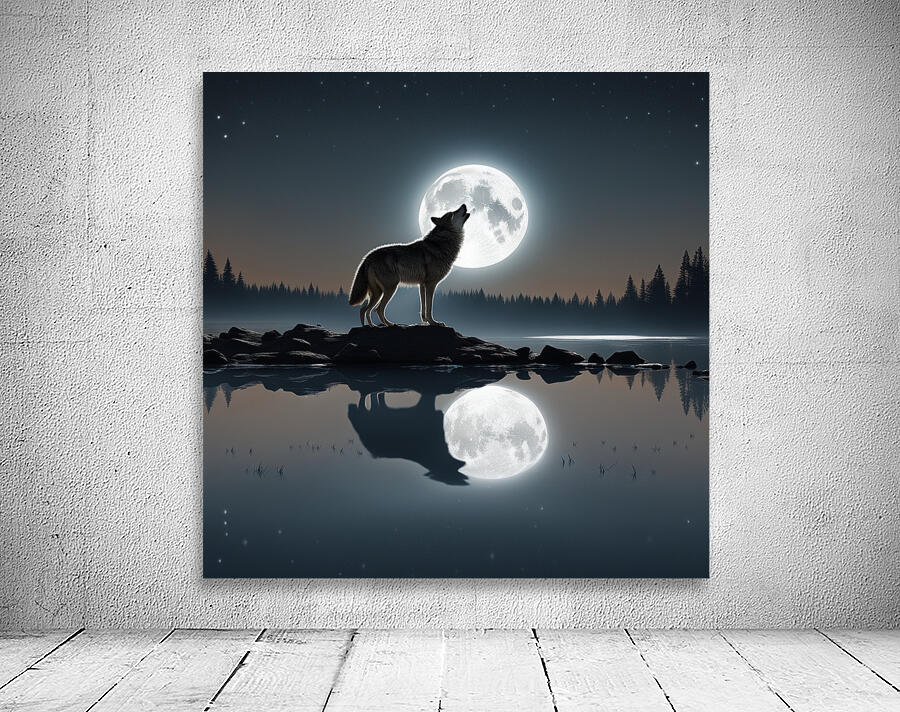 Under the moonlit sky Wall Preview