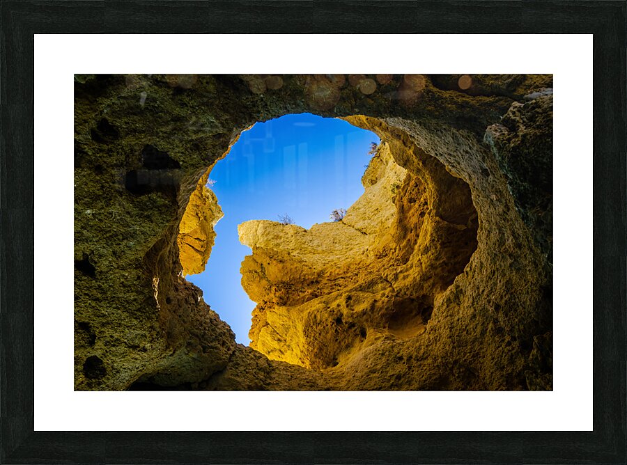 Natural skylight Picture Frame print