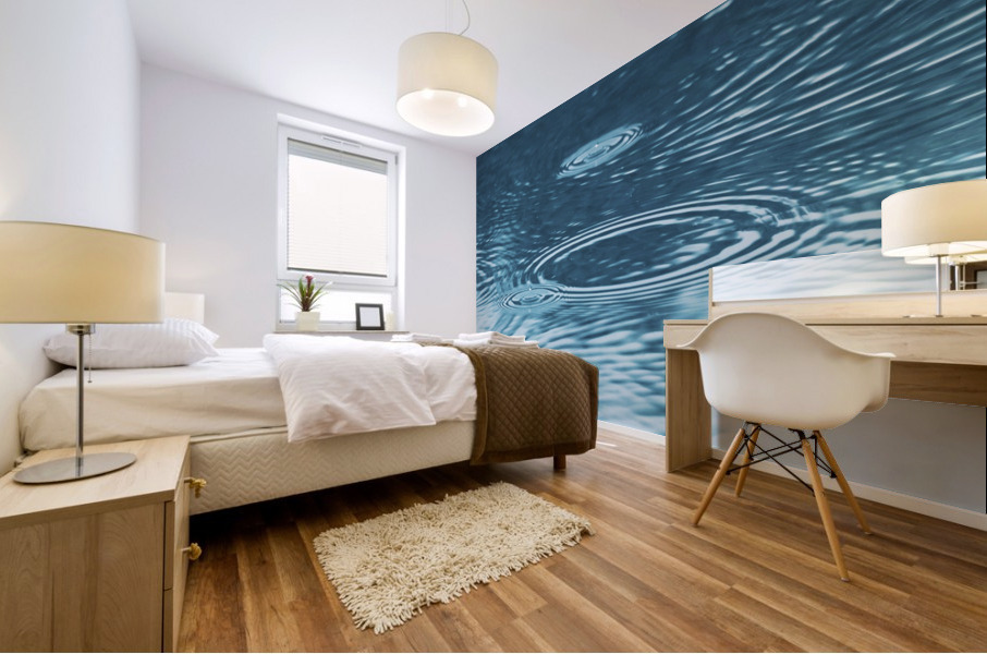 Pluie Mural print