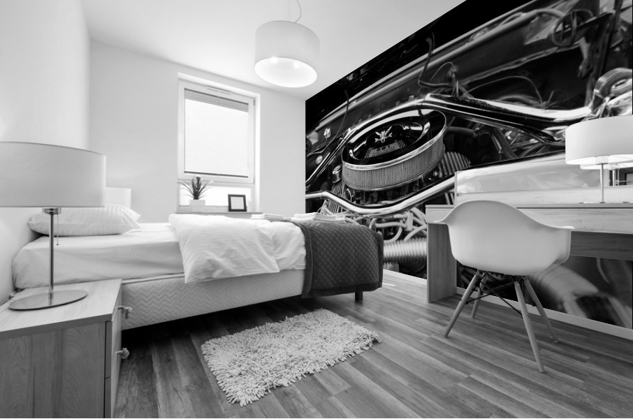 351 Mustang Mural print