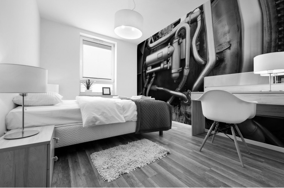 Temps modernes Mural print