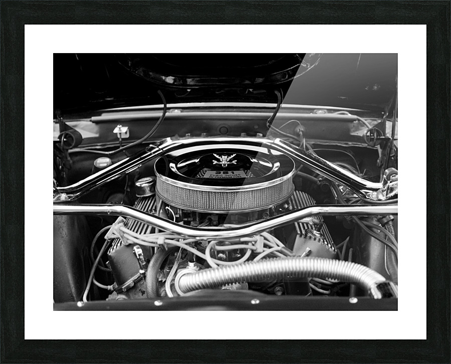 351 Mustang Picture Frame print