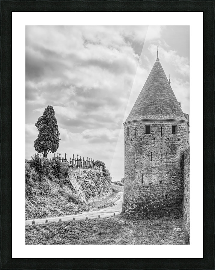 Carcassonne Picture Frame print