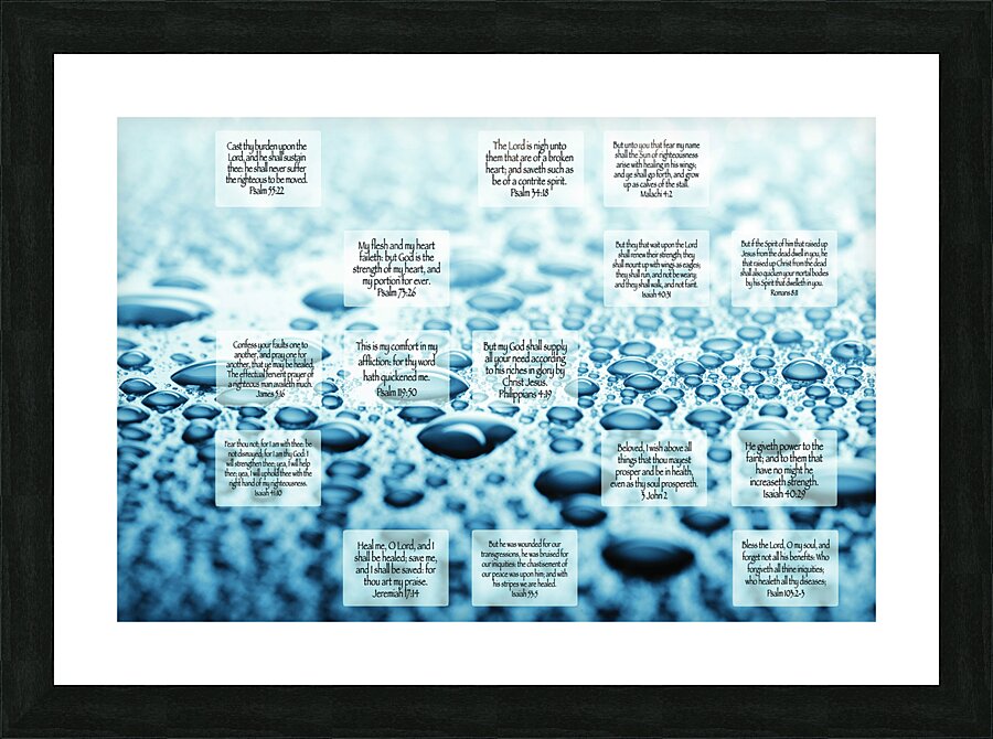 MNW4-RAIN Picture Frame print