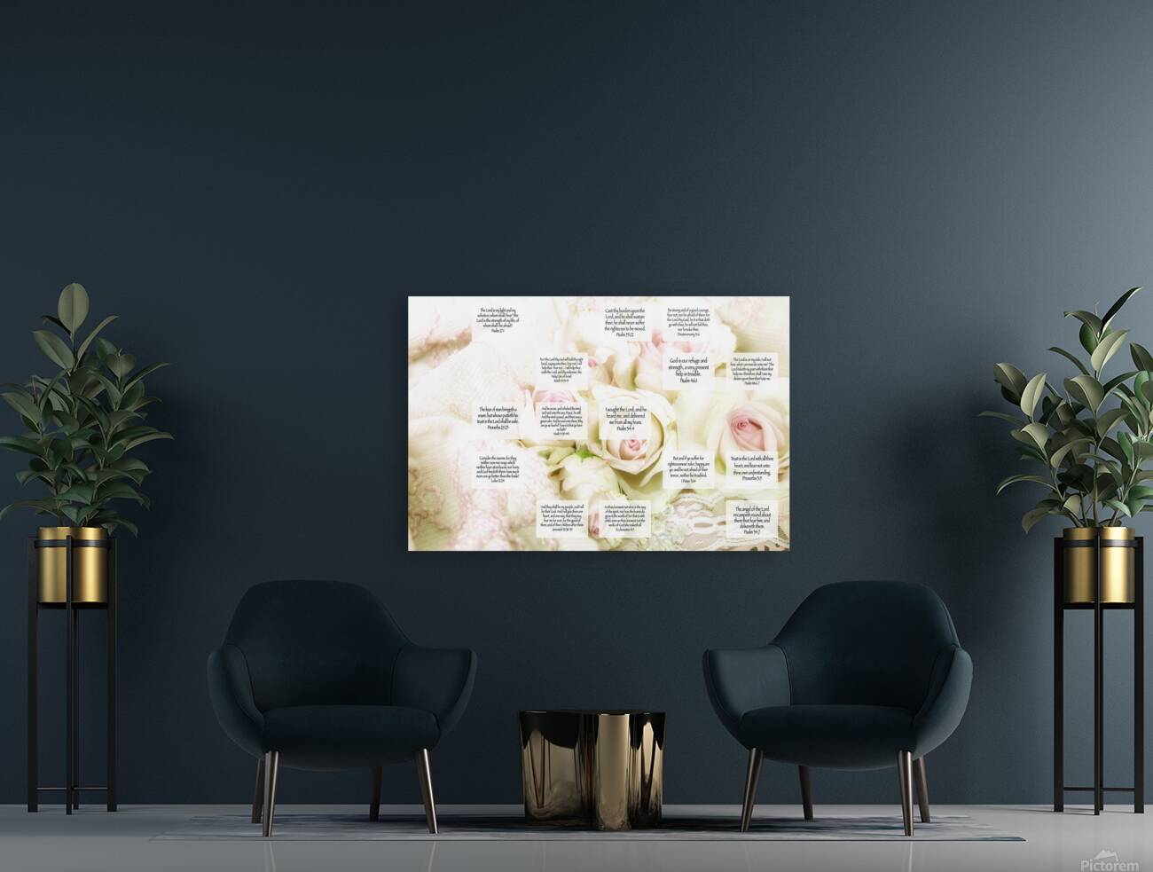 MNW9-WHITE ROSES Reproduction