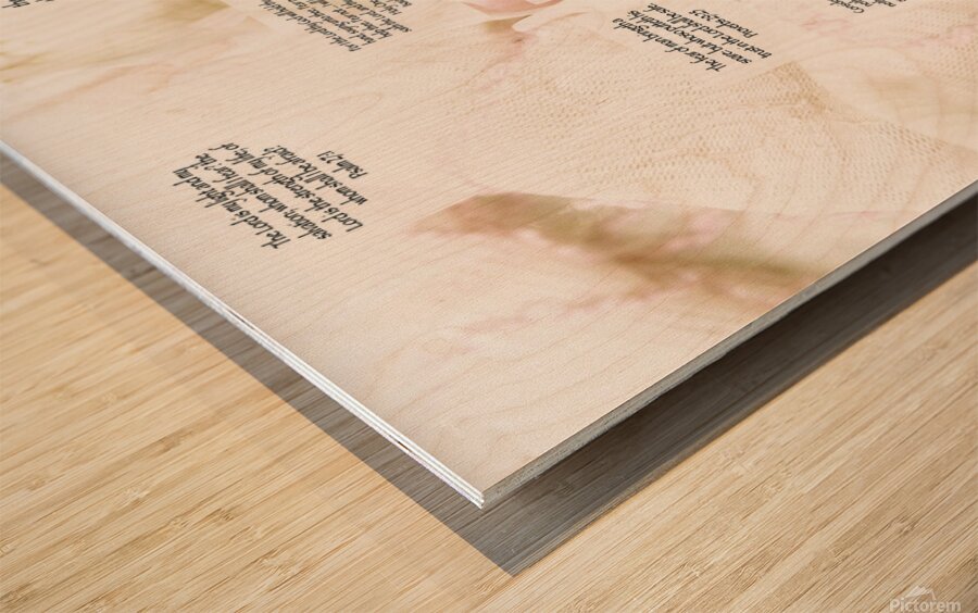 MNW9-WHITE ROSES Wood print