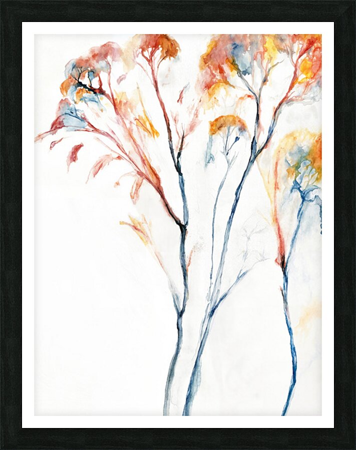 Golden Hour Trees 1 Picture Frame print