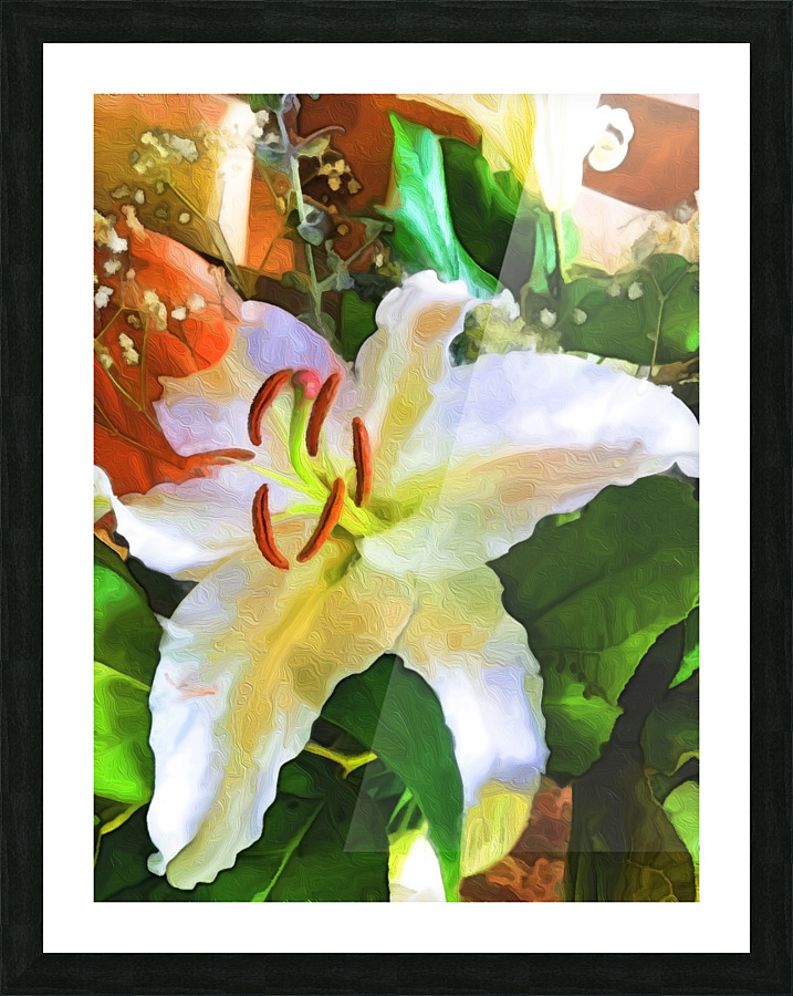 Lily Picture Frame print