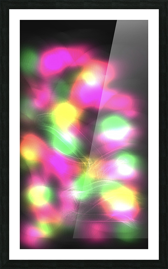 Bright lights  Picture Frame print