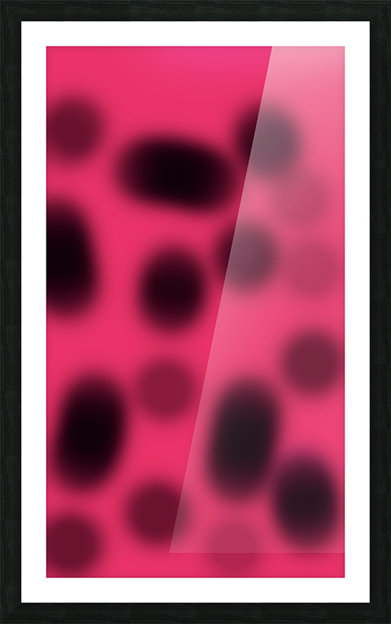 Spots Picture Frame print