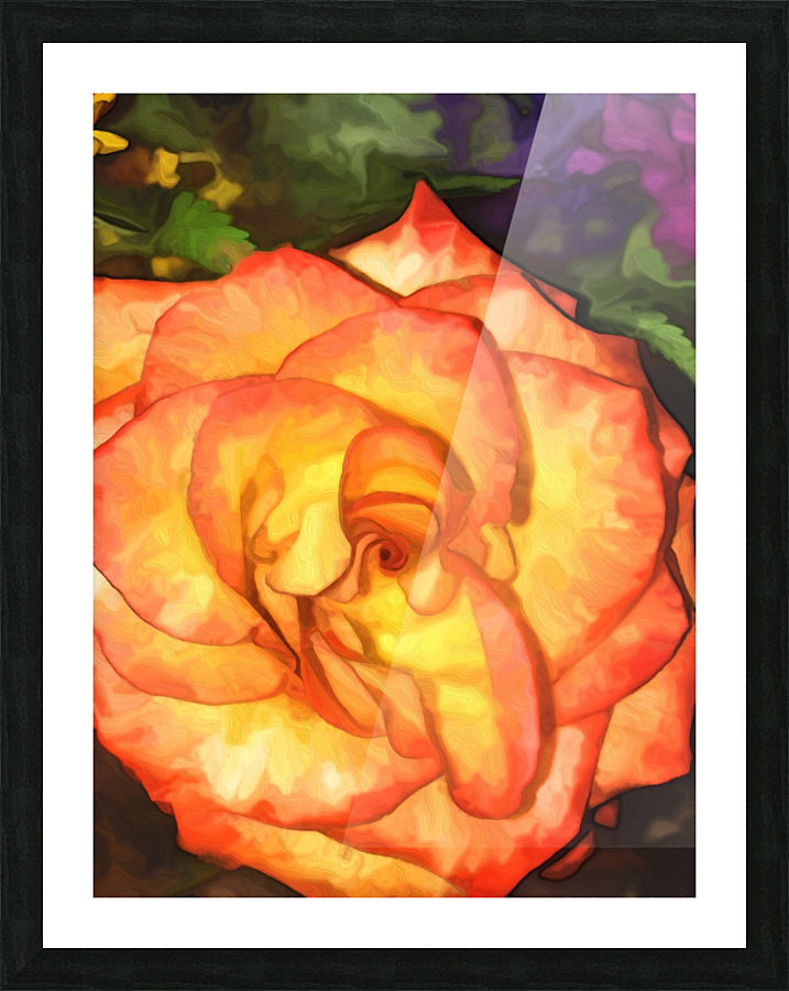 Flower  Picture Frame print
