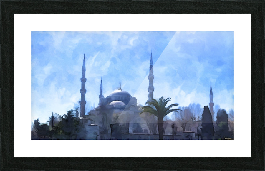 Istanbul Mosque Picture Frame print