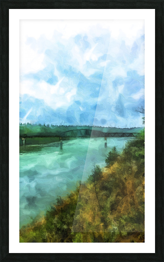 Waterways  Picture Frame print