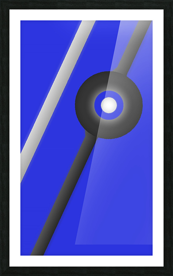 Unknown Planet  Picture Frame print