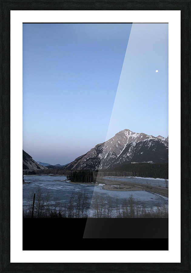 Alberta Mountains Picture Frame print