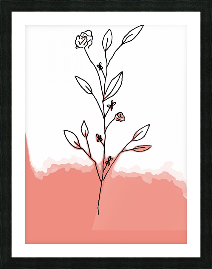 Flowers  Picture Frame print