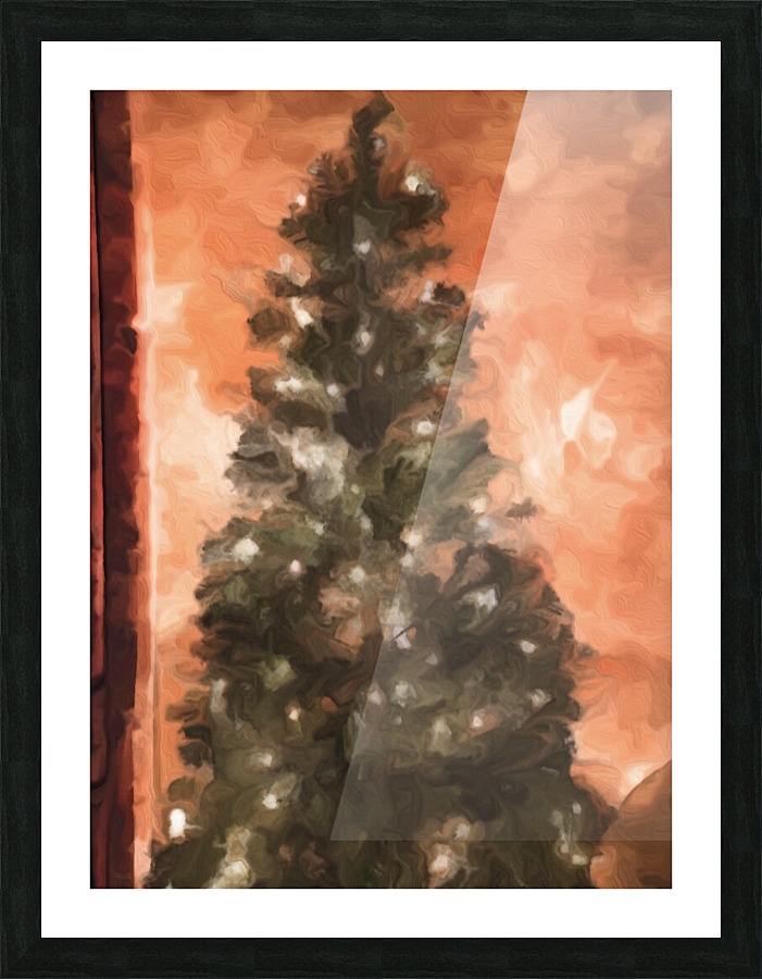 Christmas Tree  Picture Frame print