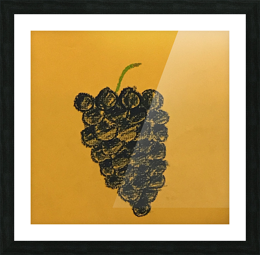 Grapes Picture Frame print