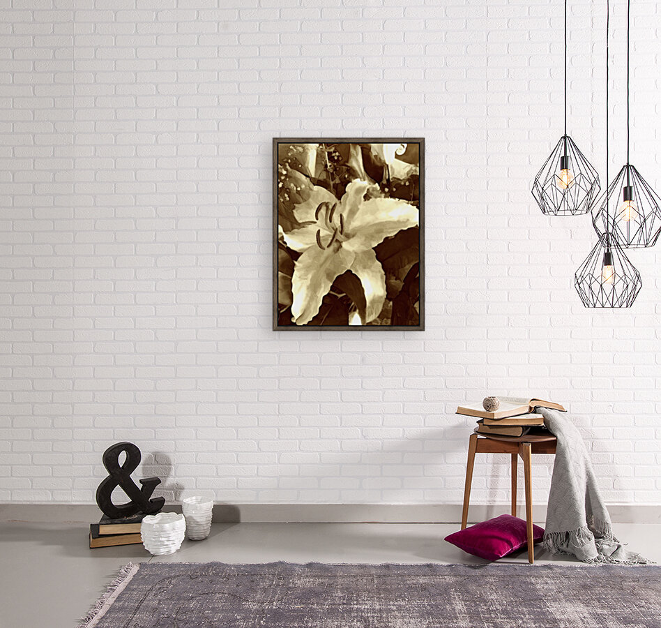Neutral tone Lily  Reproduction