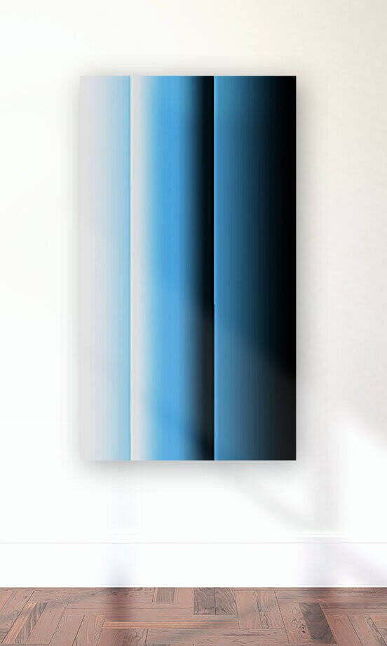 Blue curtains  Reproduction