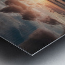 Beach During The Golden Hour Metal print