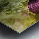  The butterfly contemplates life Metal print