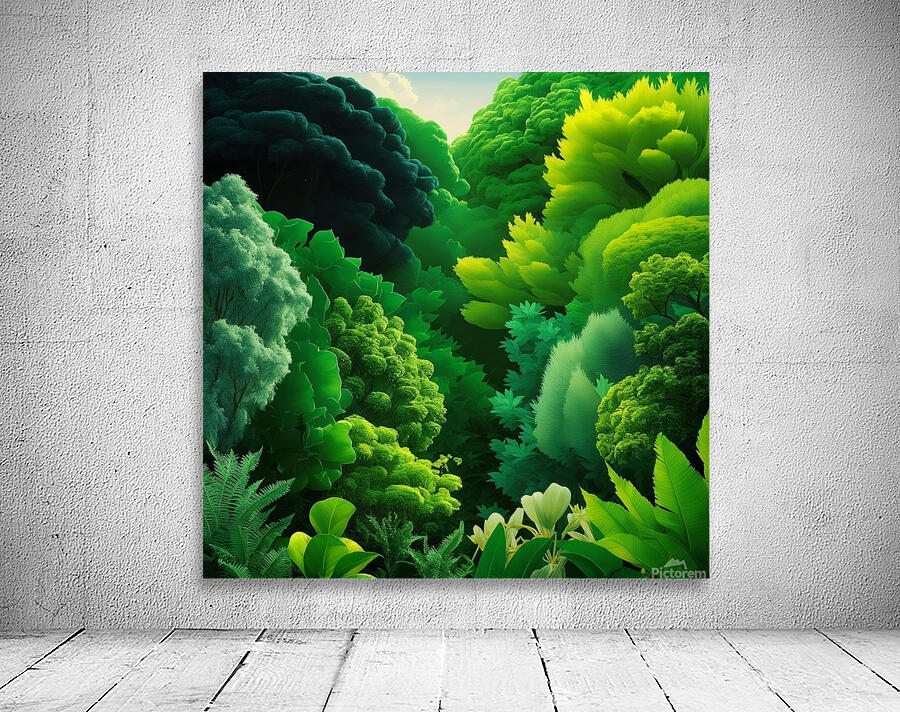 green land Wall Preview