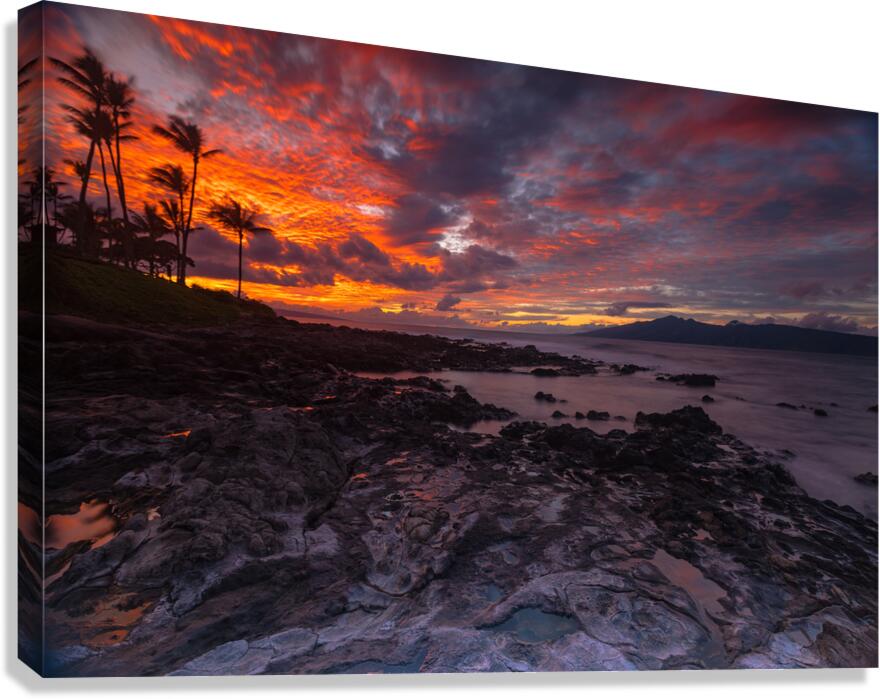 Maui Kaanapali Sunset  Canvas Print