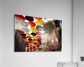 Umbrellas Acrylic Print