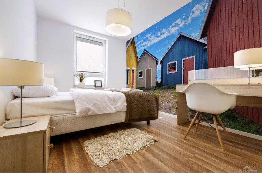 COLORFUL COAST  Mural print