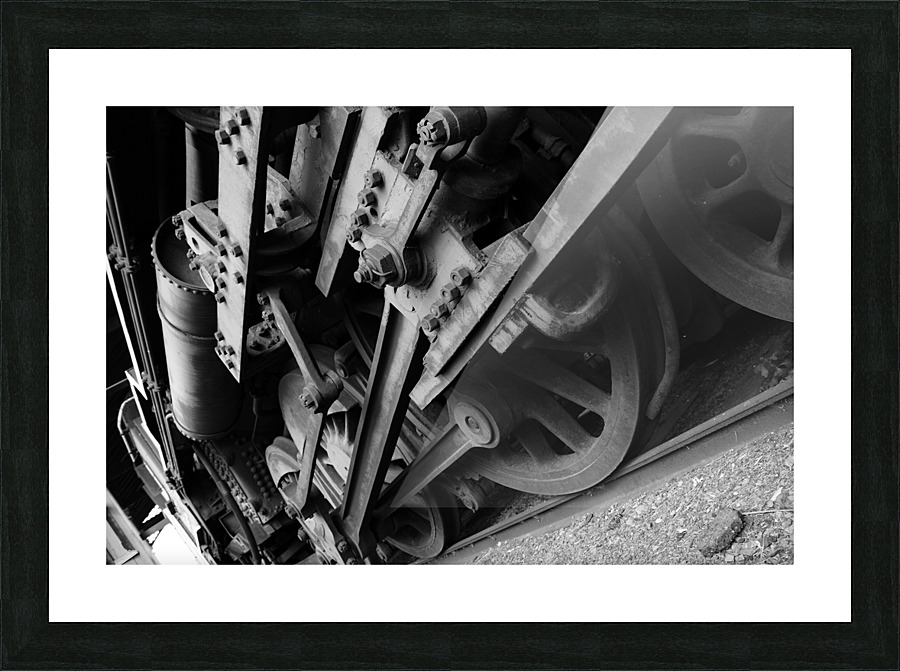Locomotive Picture Frame print